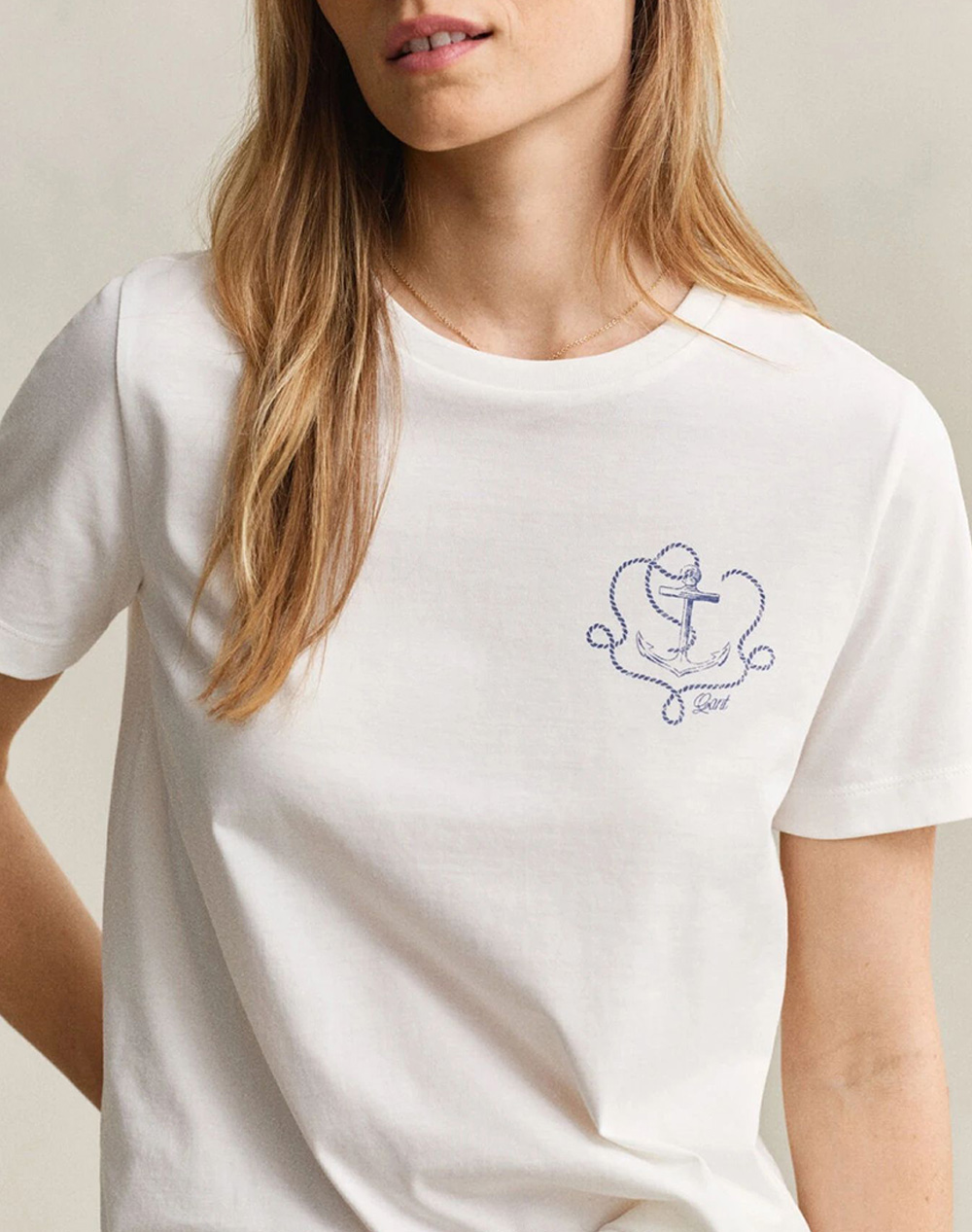 GANT БЛУЗА КМ GRAPHIC PRINT SS T-SHIRT GRAPHIC PRINT SS T-SHIRT