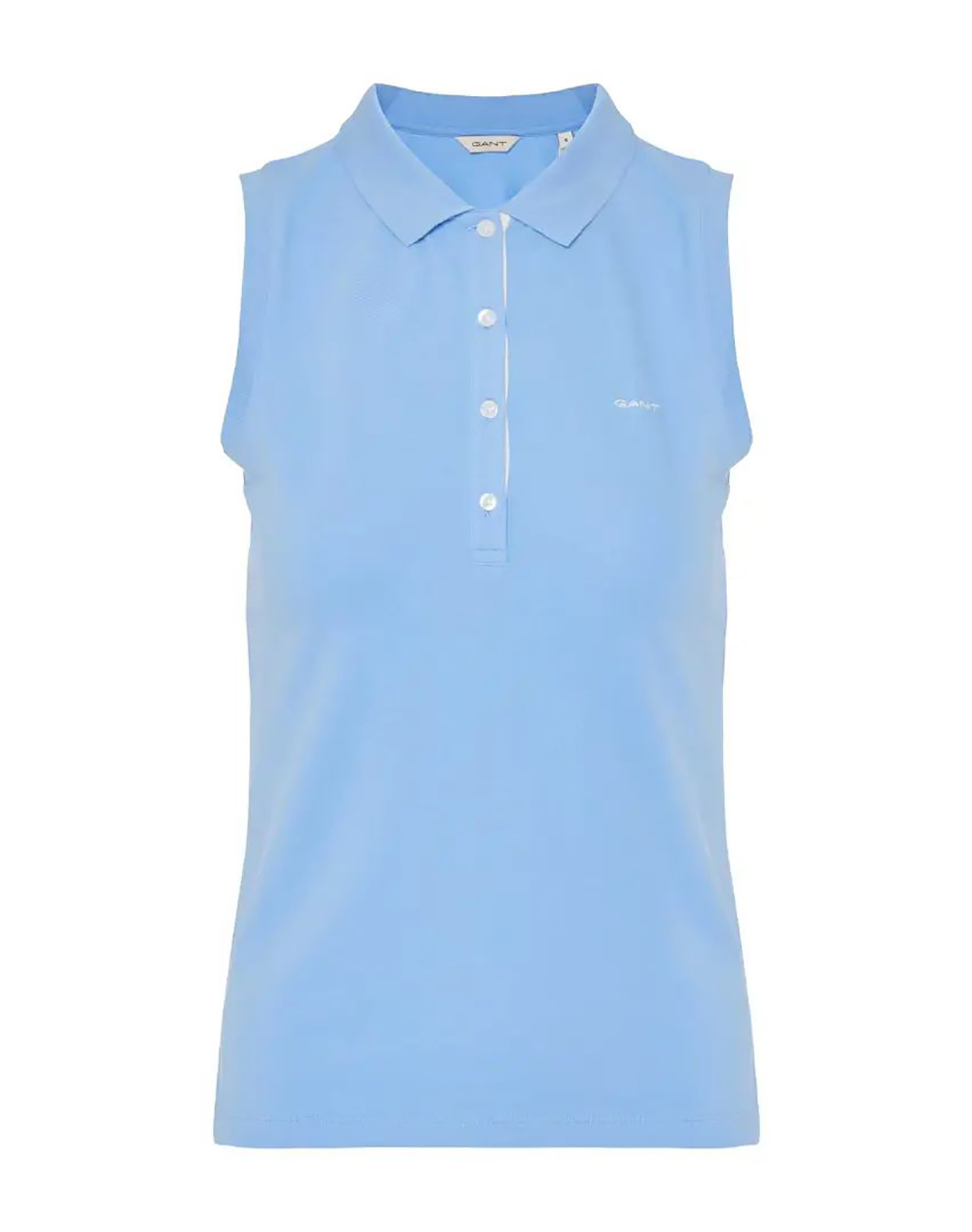 GANT БЛУЗА ΧΜ CONTRAST SLEEVELESS PIQUE POLO