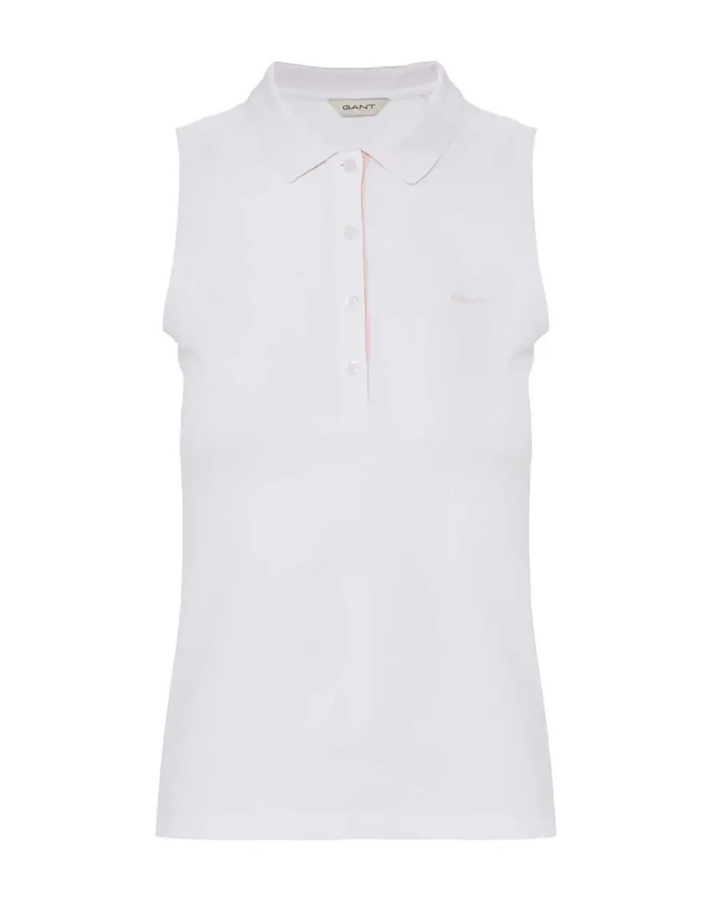 GANT БЛУЗА ΧΜ CONTRAST SLEEVELESS PIQUE POLO