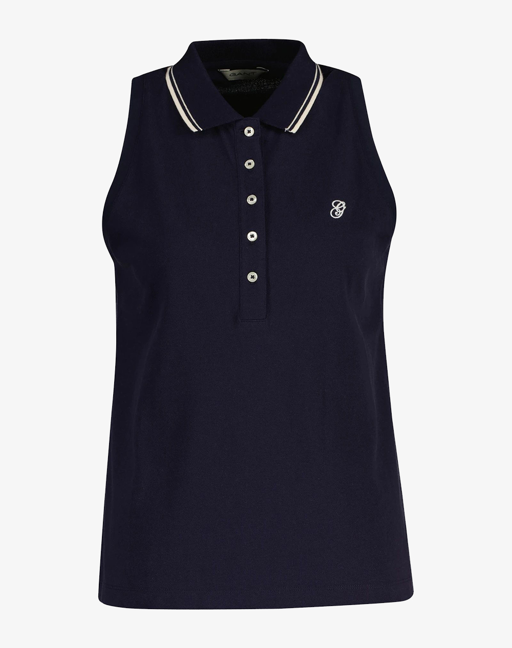 GANT BLOUSE ΧΜ REG SLEEVELESS PIQUE POLO