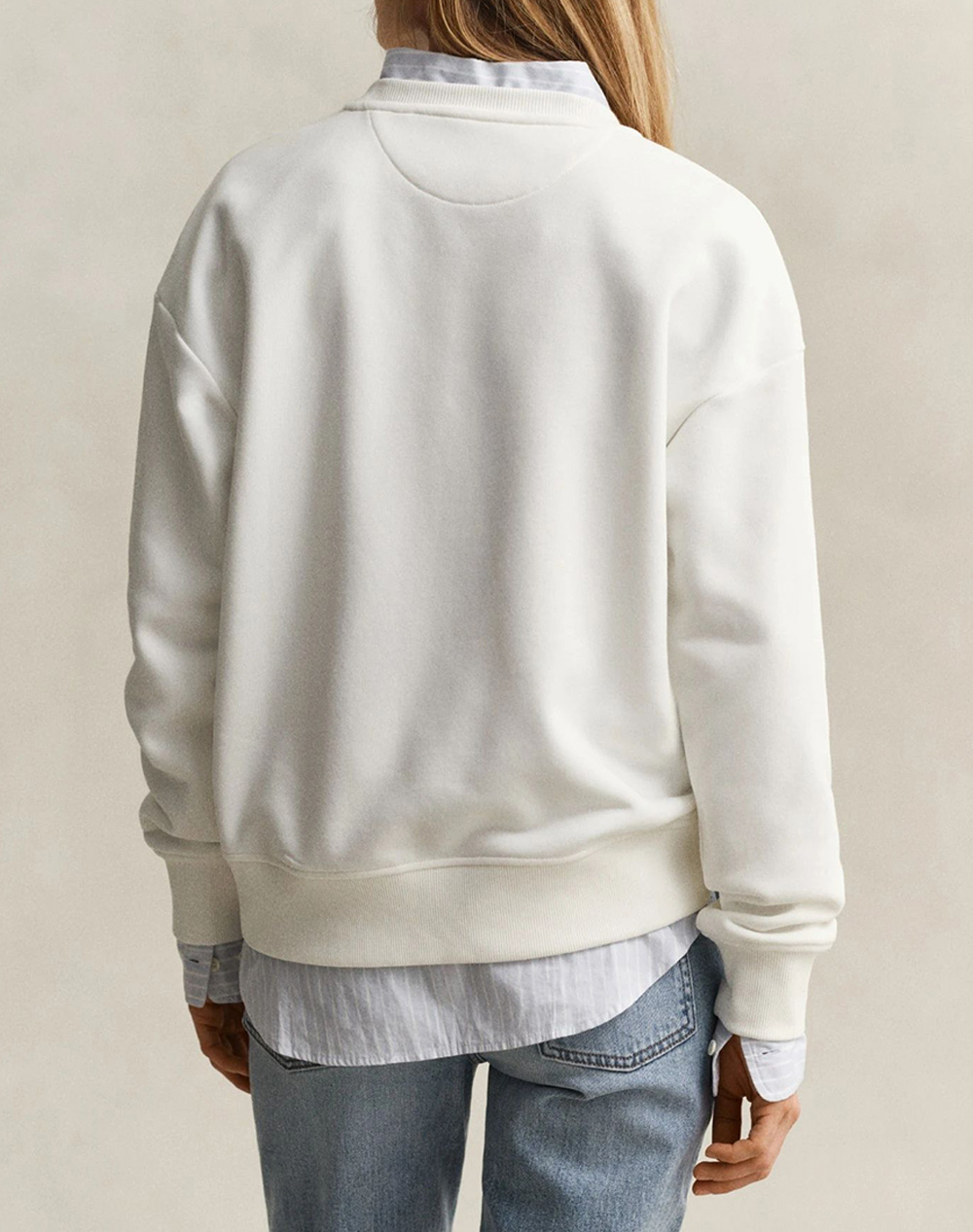 GANT СУИТШЪРТ ΜΜ SHIELD C-NECK SWEAT
