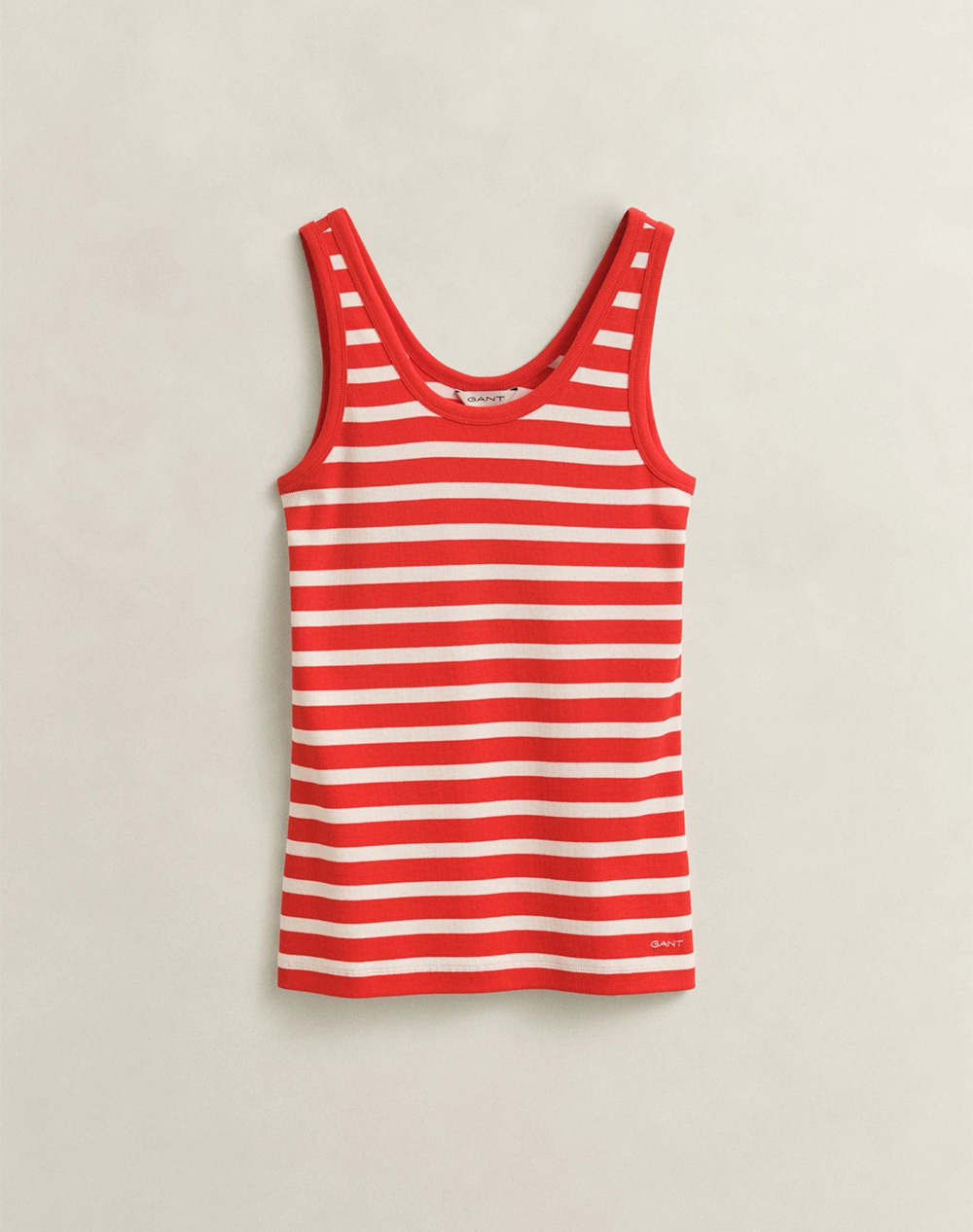 GANT БЛУЗА ΧΜ STRIPED RIBBED TANK TOP