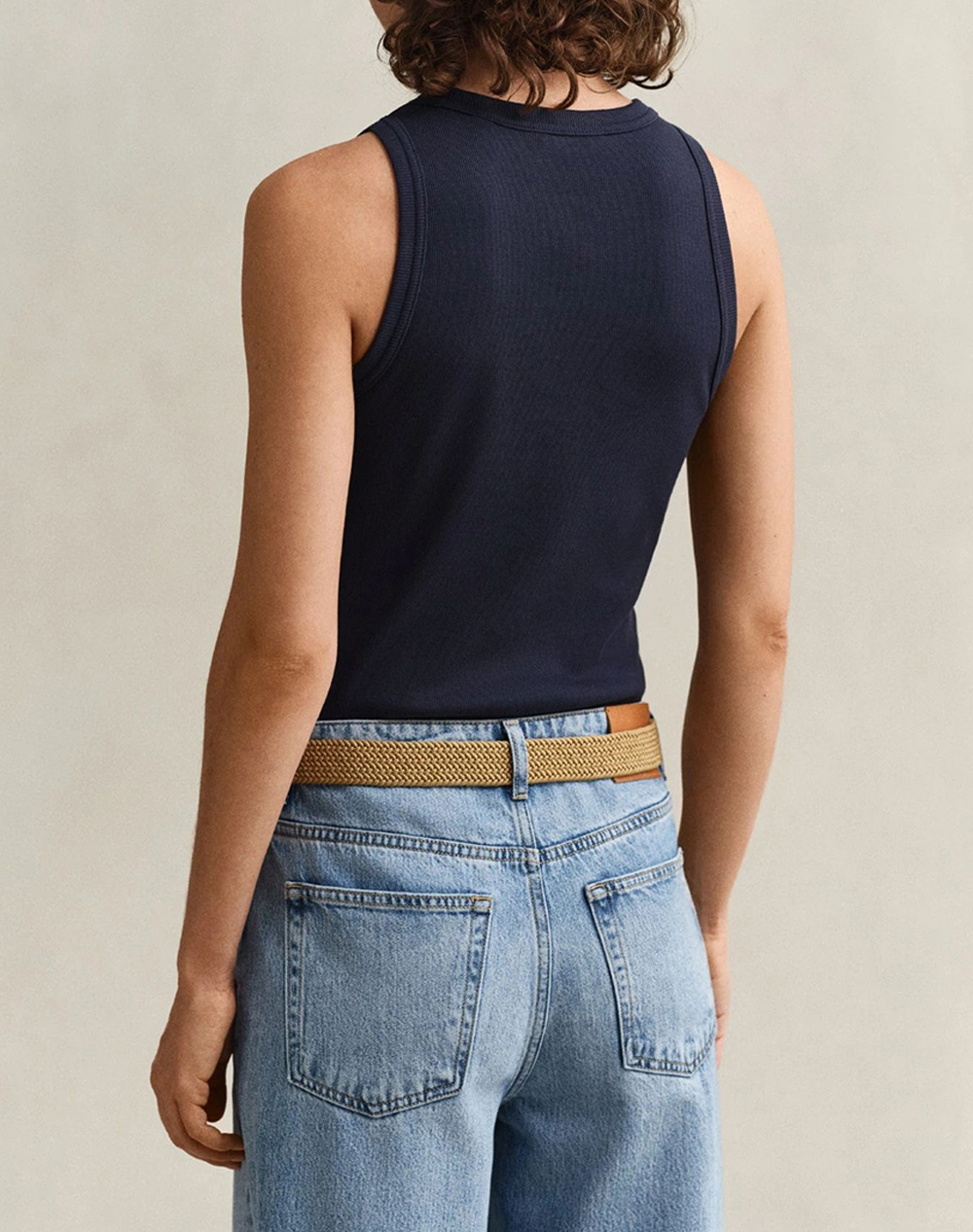 GANT BLOUSE ΧΜ HIGH NECK RIB TANK TOP