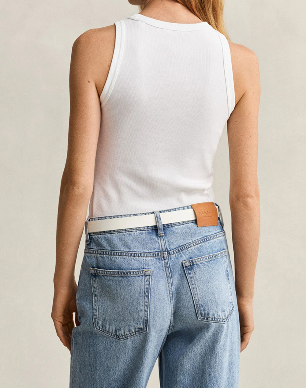 GANT BLOUSE ΧΜ HIGH NECK RIB TANK TOP