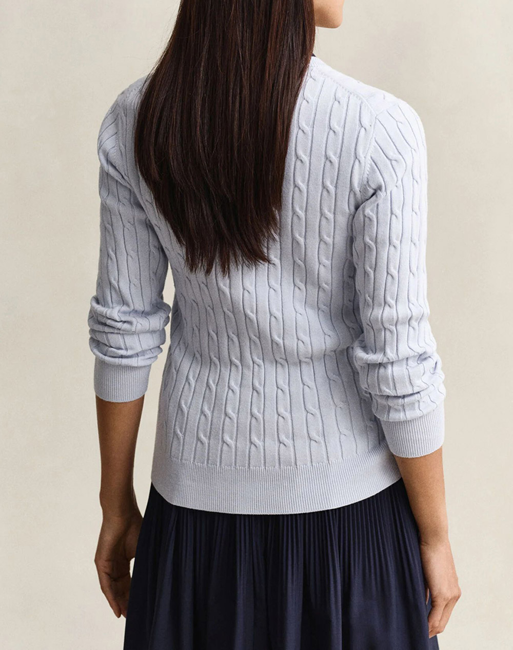 GANT ЖИЛЕТКА STRETCH COTTON CABLE CARDIGAN