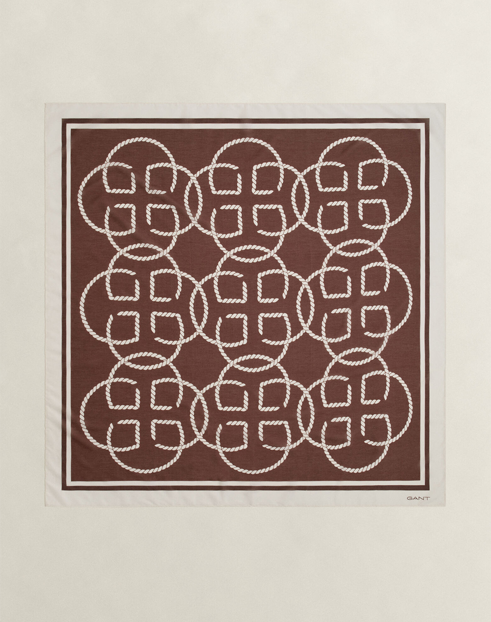 GANT MONOGRAM PRINT SARONG