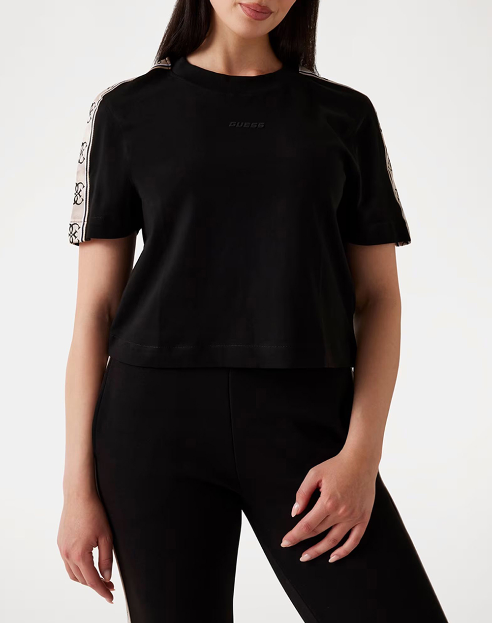 GUESS BRITNEY CROP TEE ДАМСКА БЛУЗА