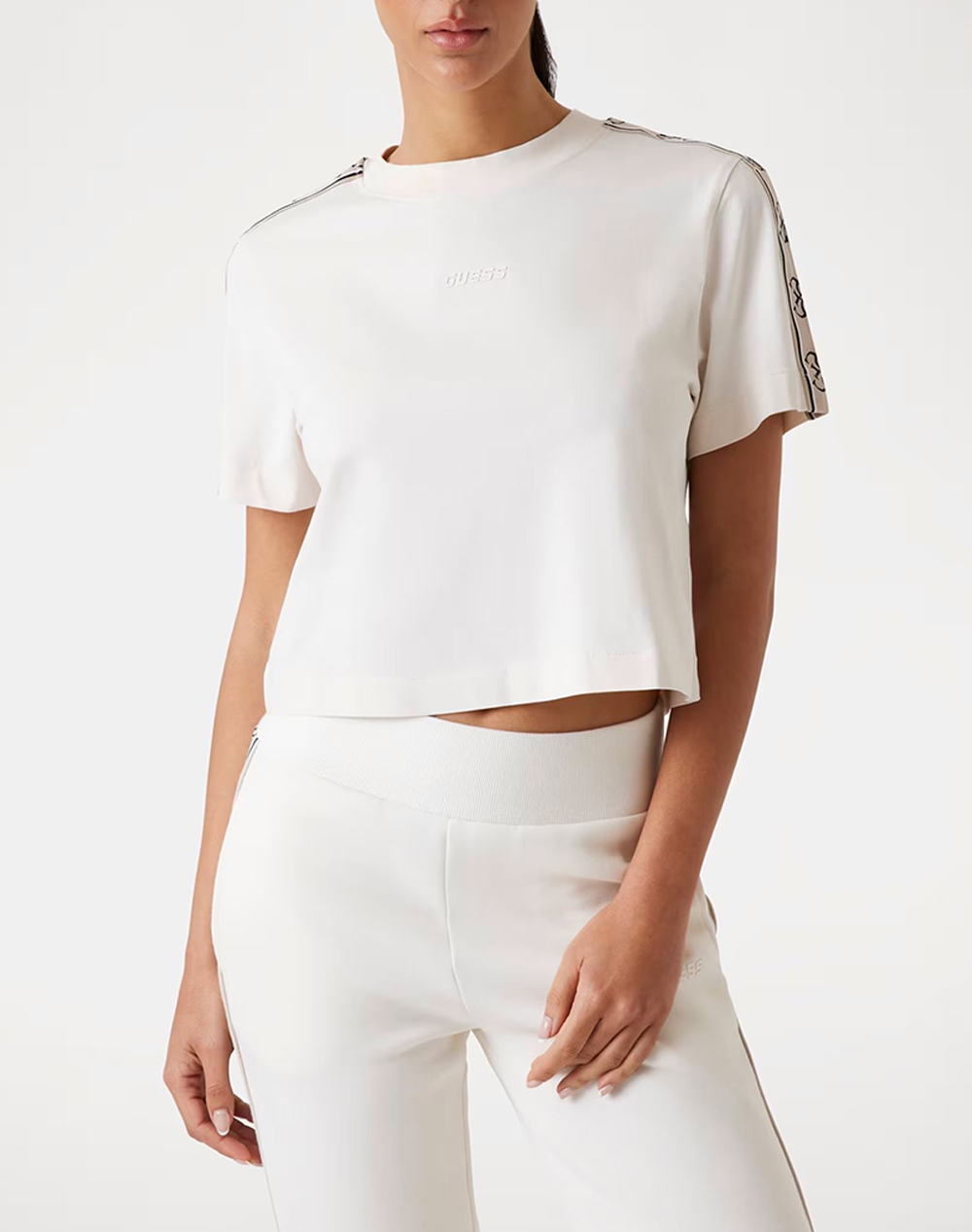 GUESS BRITNEY CROP TEE ДАМСКА БЛУЗА