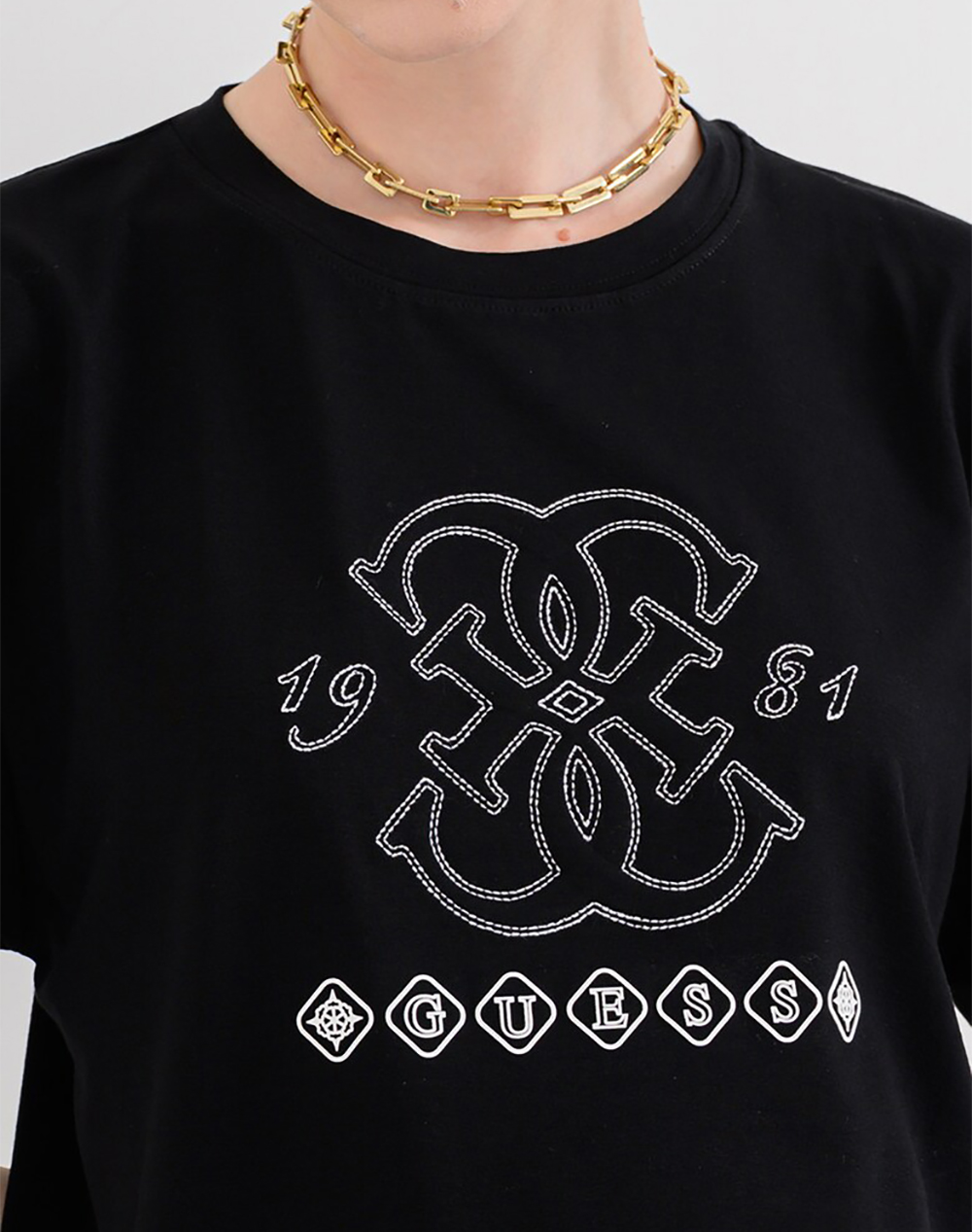 GUESS GABI SS CN T-SHIRT WOMENS BLOUSE