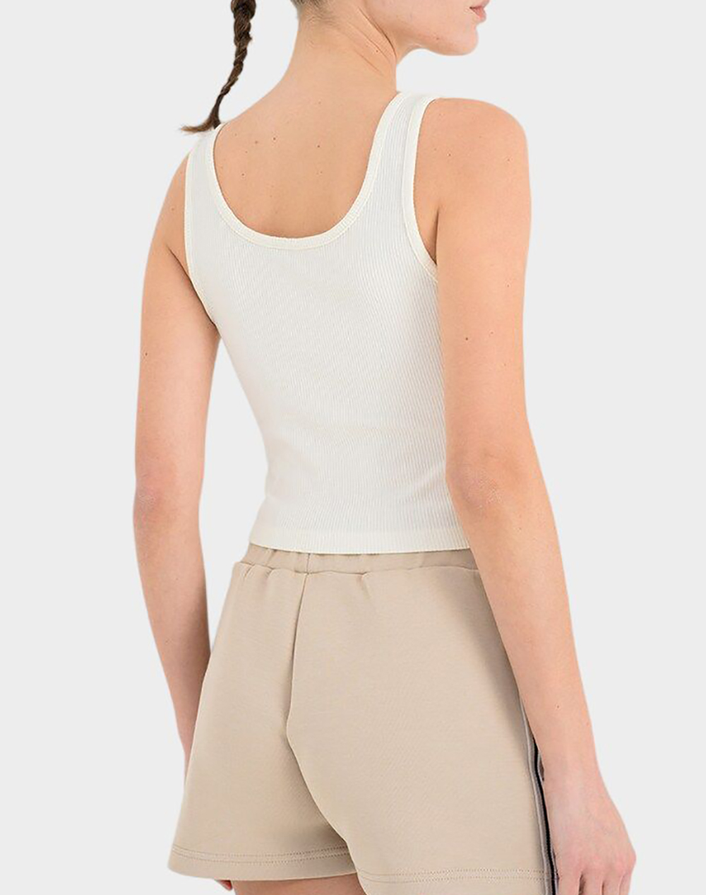 GUESS CIRCE SL RIB TANK TOP WOMENS BLOUSE