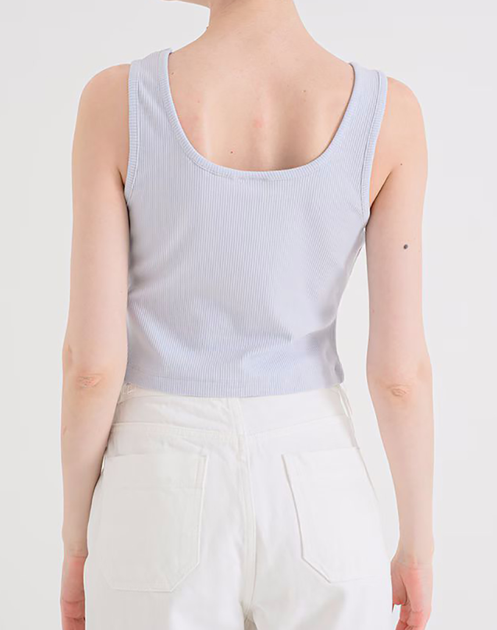 GUESS CIRCE SL RIB TANK TOP WOMENS BLOUSE