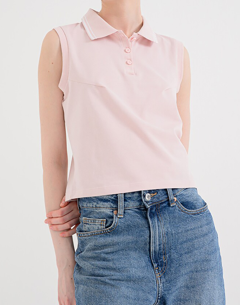 GUESS SARAH SLEEVELESS POLO ДАМСКА БЛУЗА