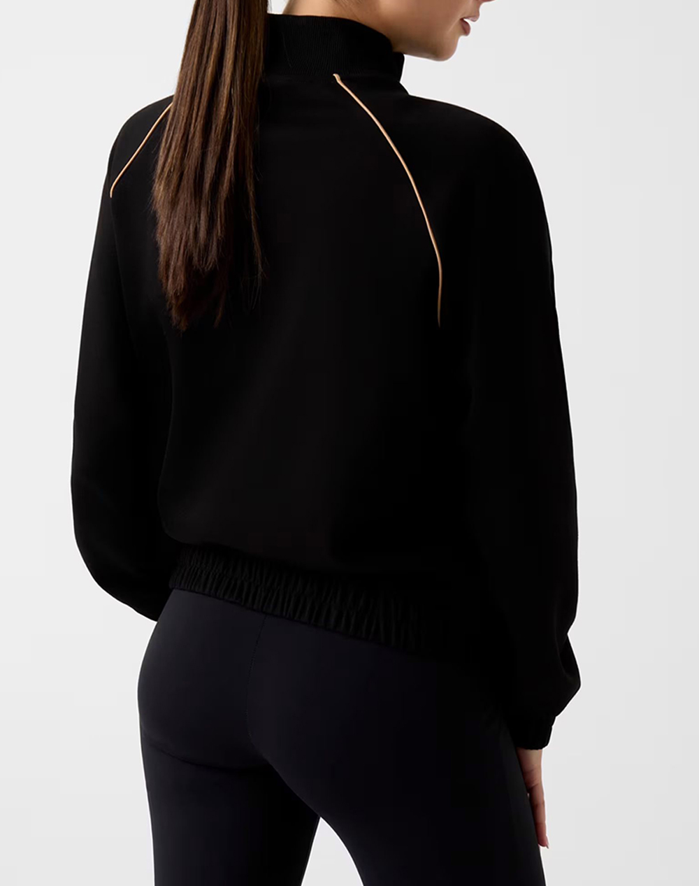 GUESS GEORGIA HIGH NECK FULL-ZIP SWE ДАМСКИ СУИТШЪРТ