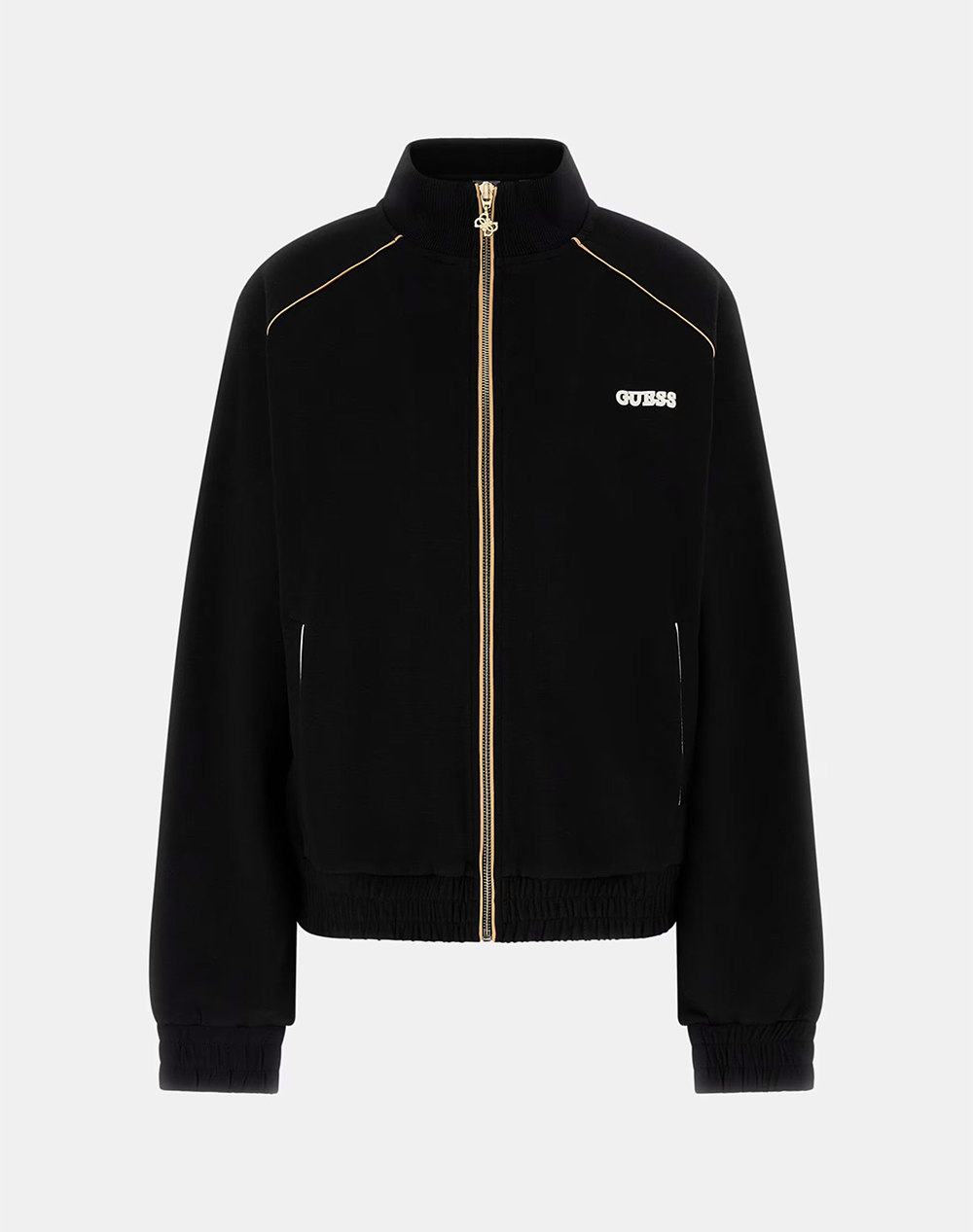 GUESS GEORGIA HIGH NECK FULL-ZIP SWE ДАМСКИ СУИТШЪРТ