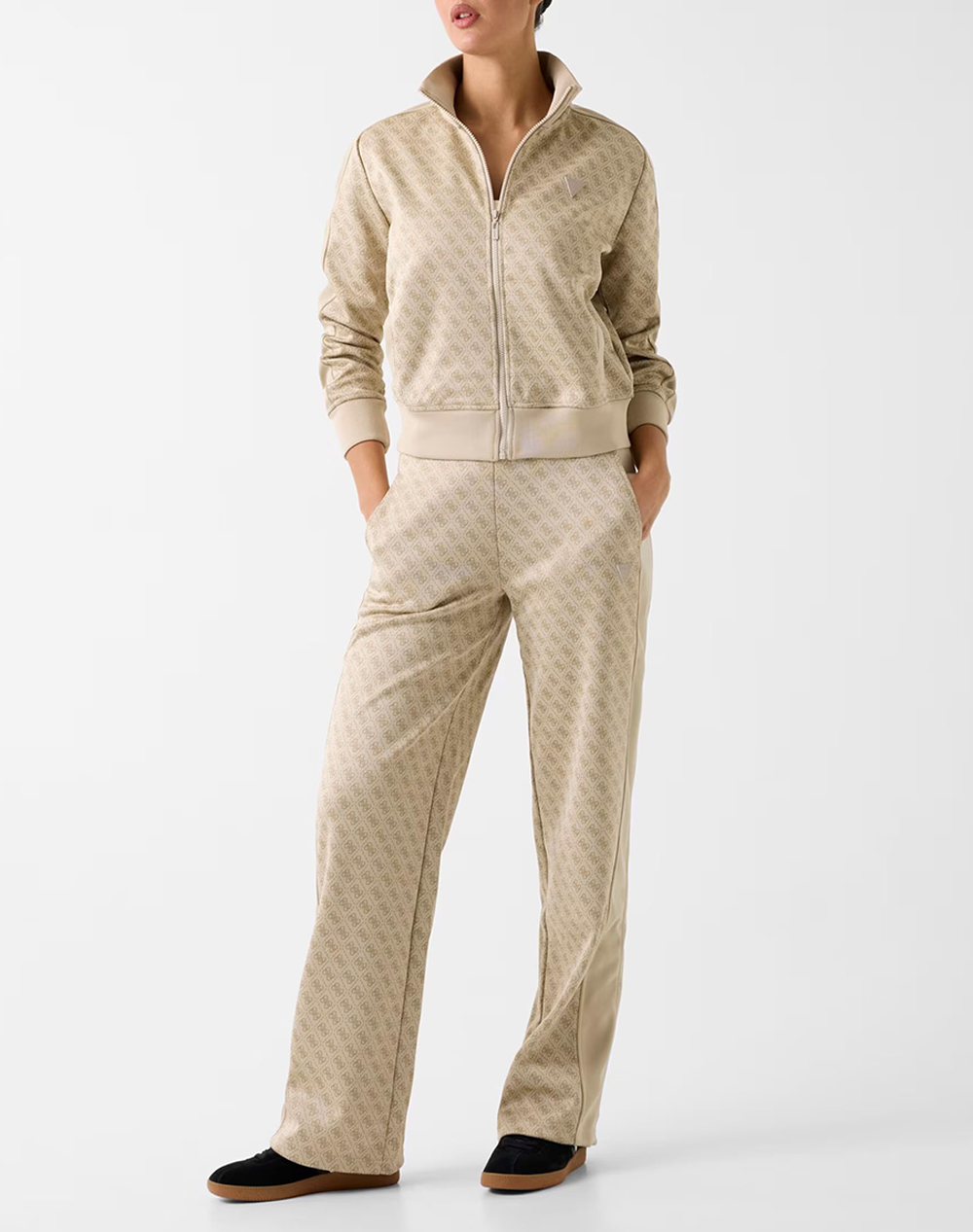 GUESS MAYA 4G FULLZIP SWEATSHIRT ДАМСКА ЖИЛЕТКА