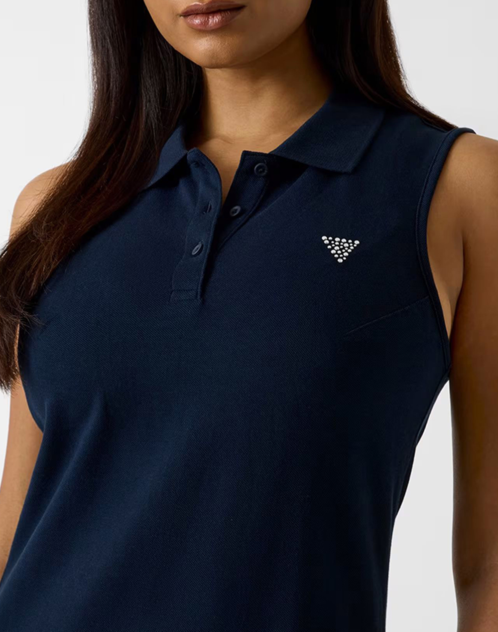 GUESS SILVY SS POLO DRESS WOMENS DRESS