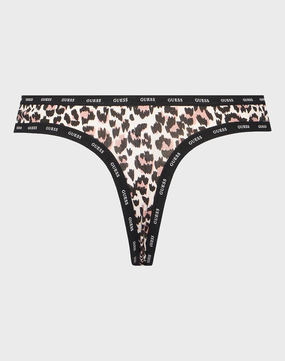 GUESS 3PACK PRINTED BASIC THONG ДАМСКО БЕЛЬО