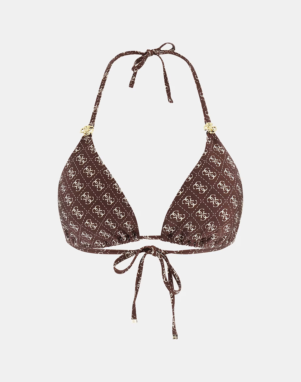 GUESS 4G REM PADDING TRIANGLE BRA WOMENS SWIMSUIT