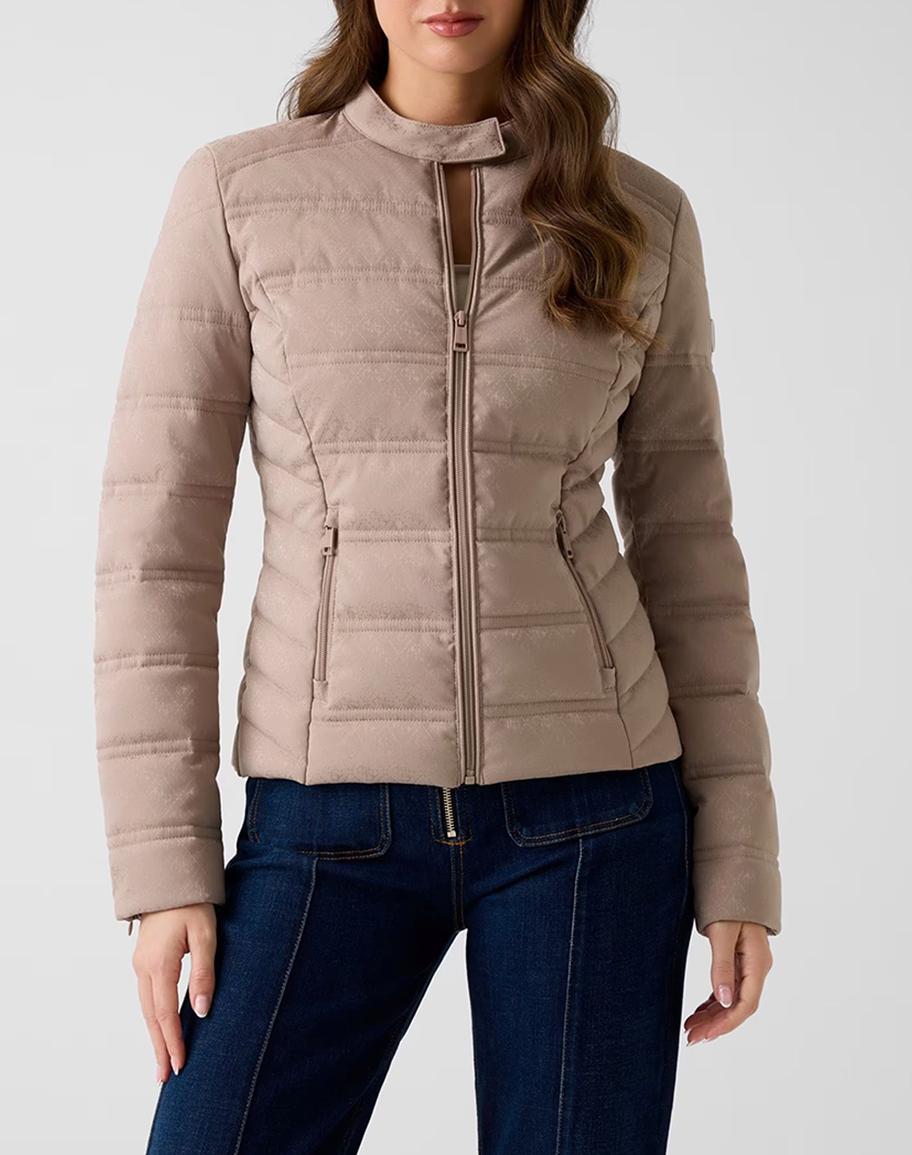 GUESS NEW VONA LOGO JACKET ДАМСКО ЯКЕ