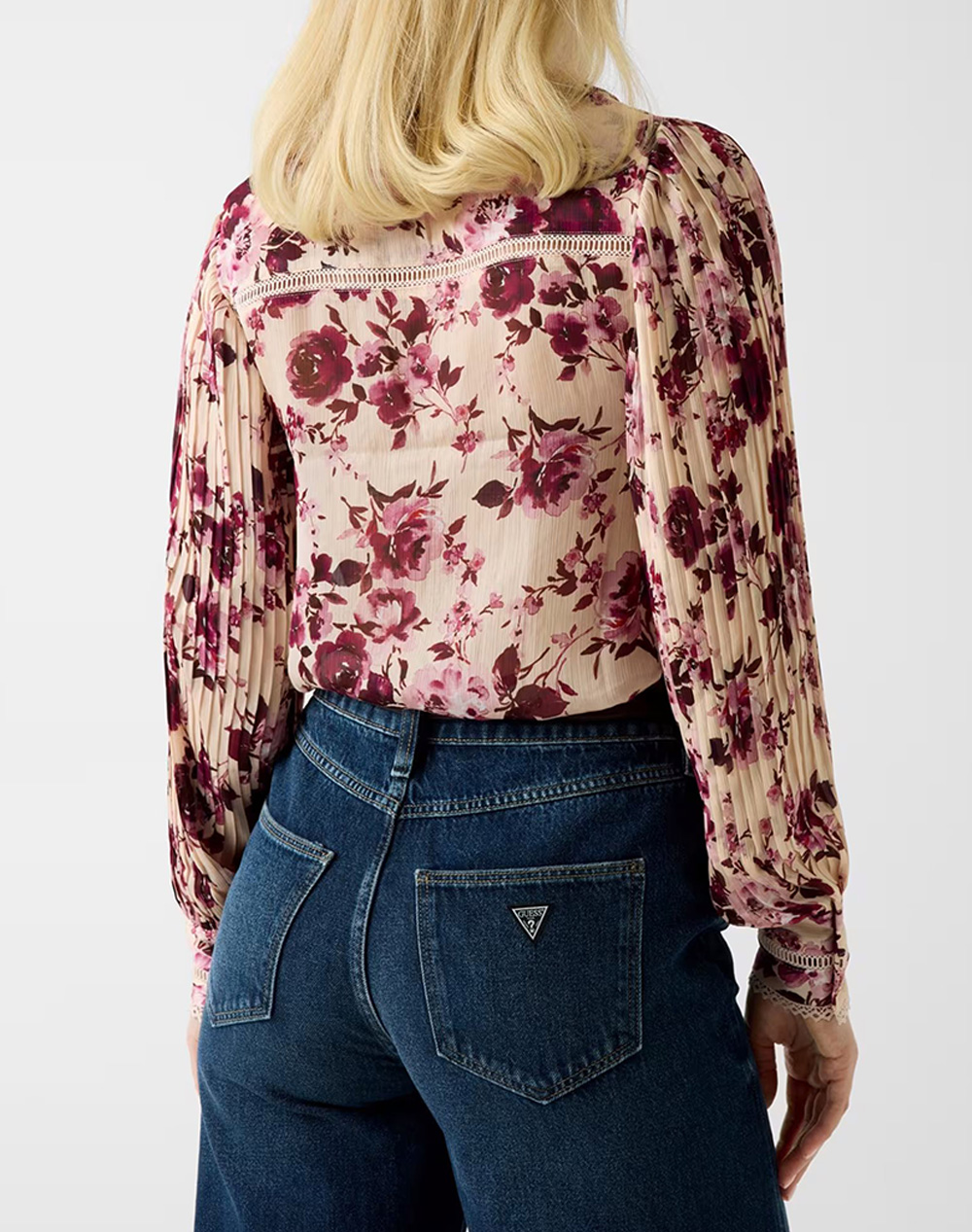 GUESS NEW JOSETTE LS TOP ДАМСКА РИЗА