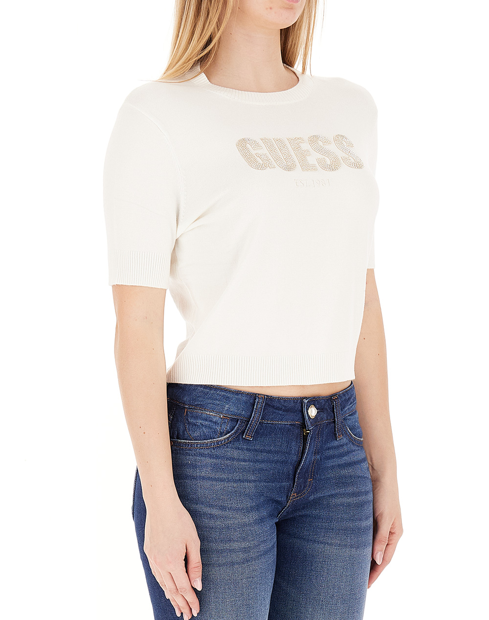 GUESS SS CN NORAH LOGO SWTR ДАМСКА ТЕНИСКА