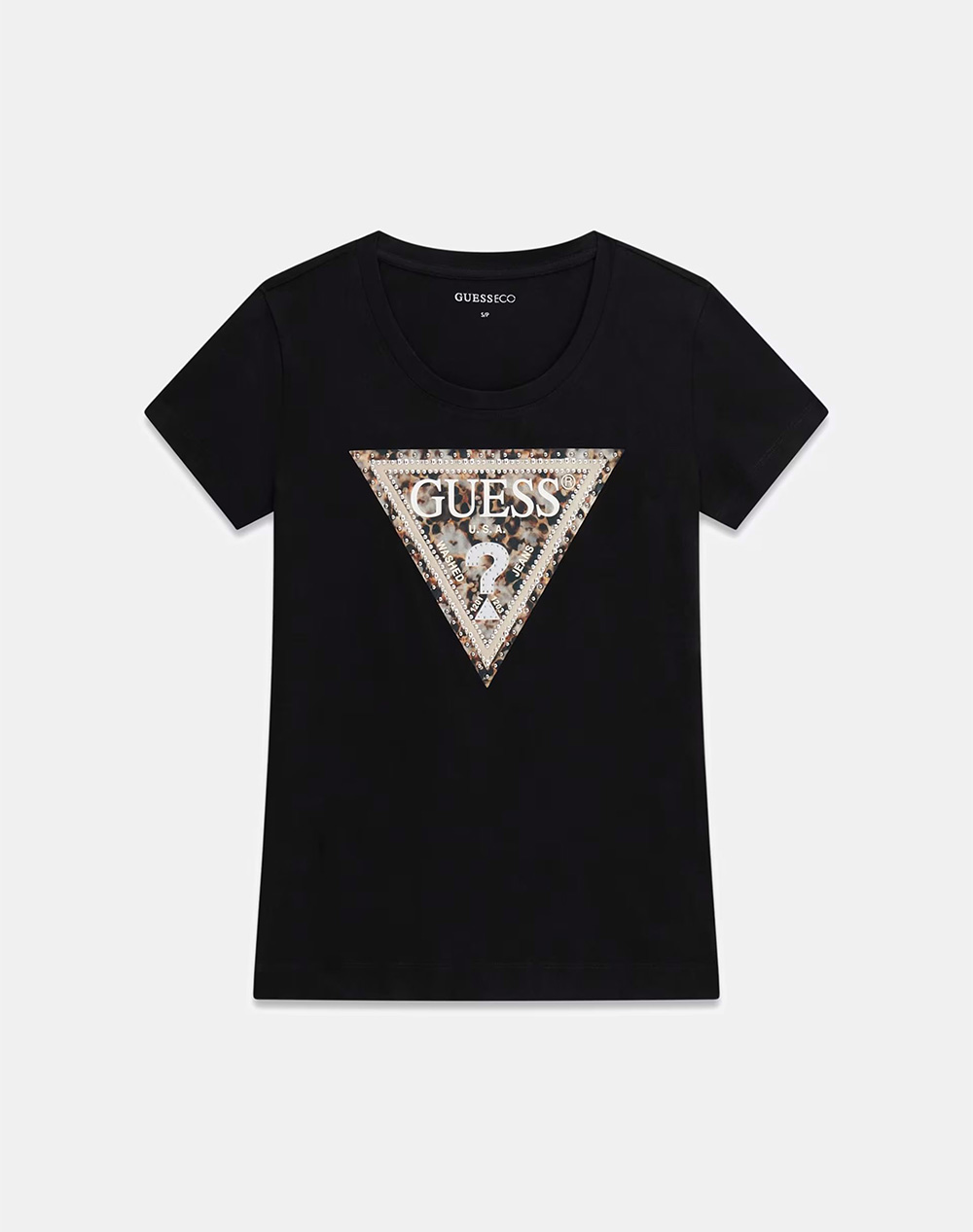 GUESS SS CN LEO TRIANGLE TEE ДАМСКА БЛУЗА