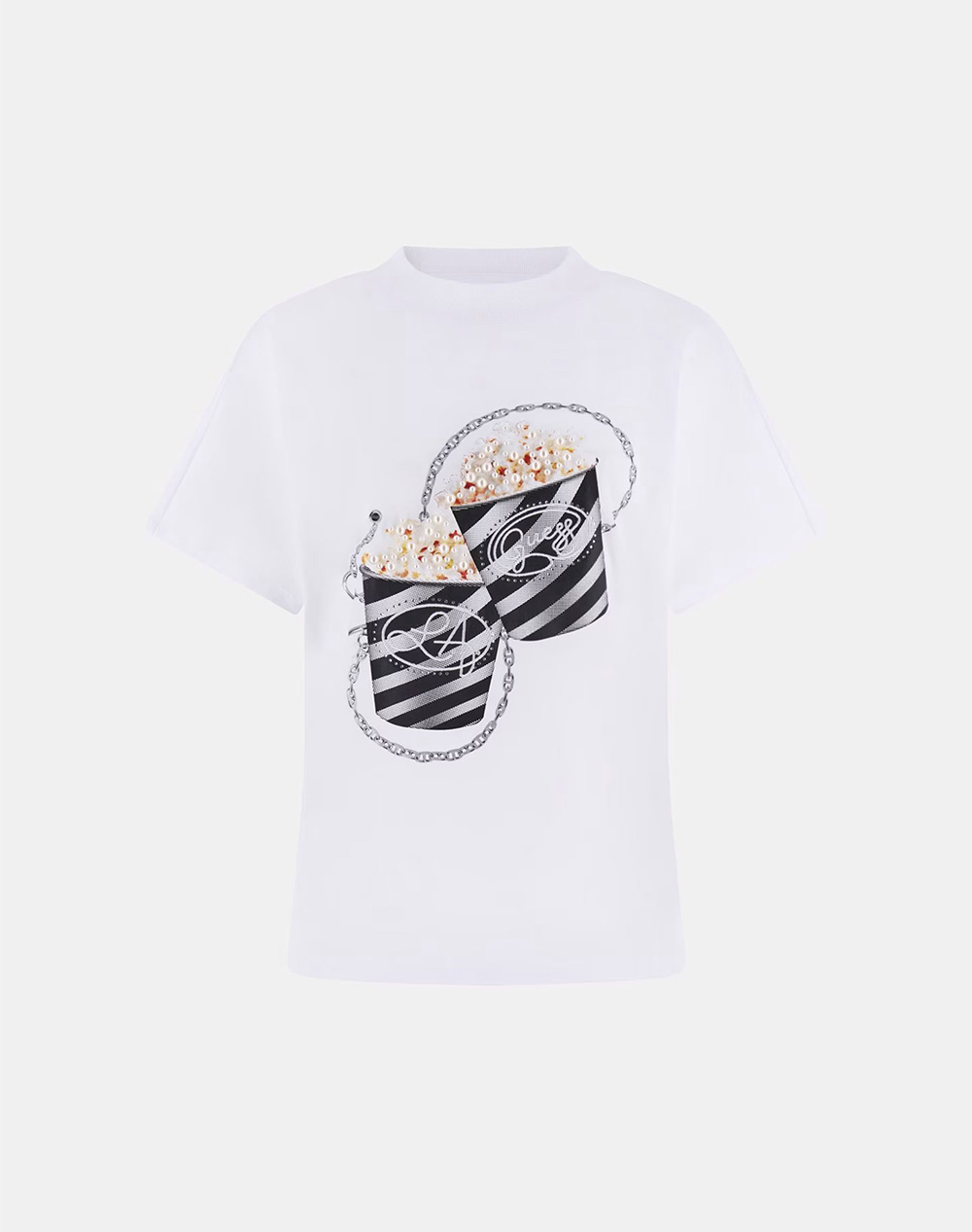 GUESS SS CN POPCORN TEE ДАМСКА БЛУЗА
