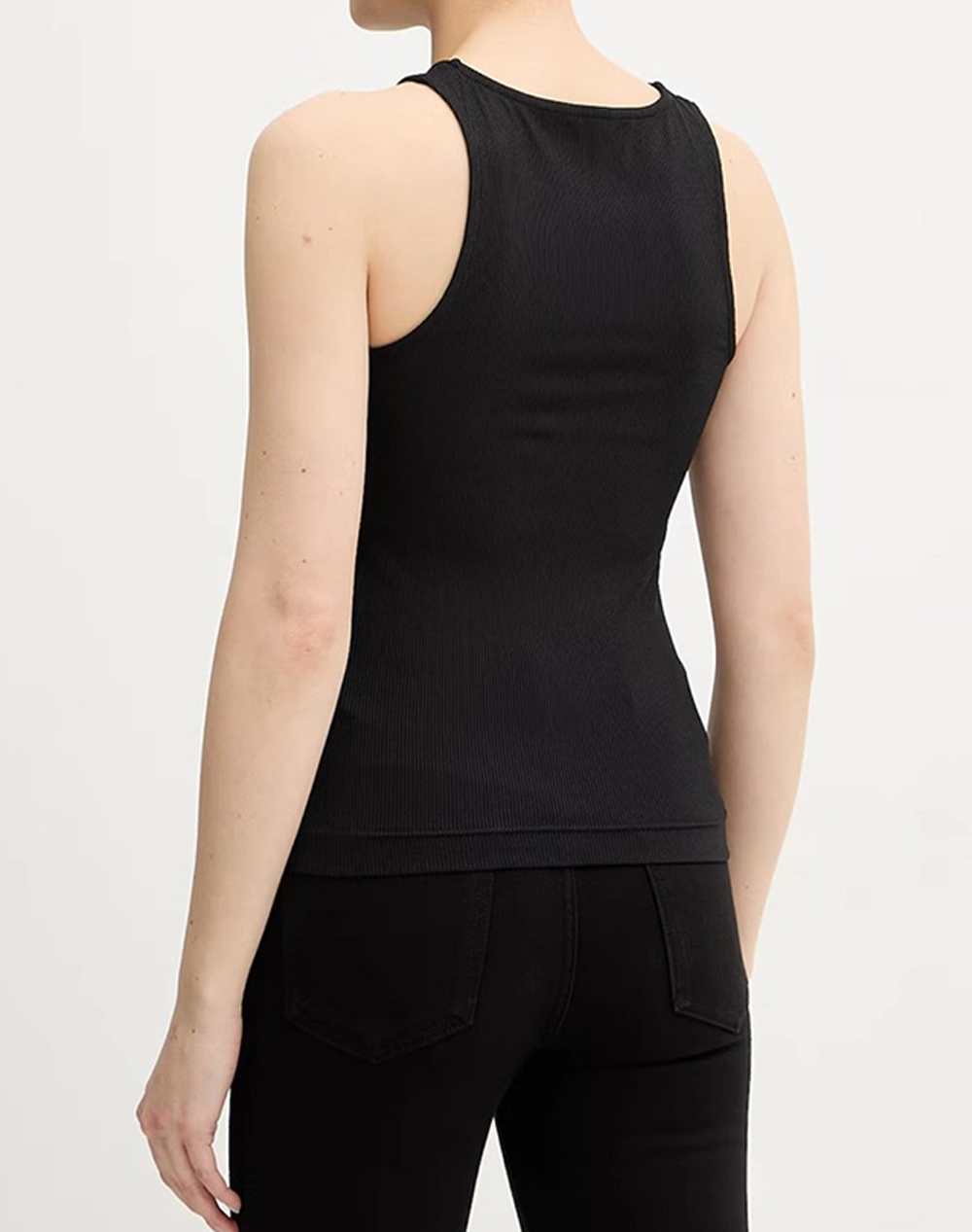 GUESS SL ROUND NK GUENDALINA TOP ДАМСКА БЛУЗА