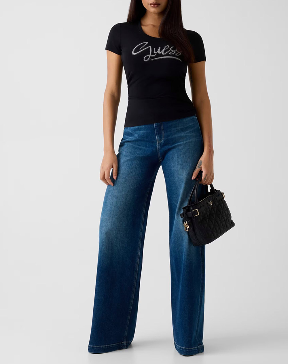 GUESS SS CN GUESS SCRIPT TEE ДАМСКА ТЕНИСКА