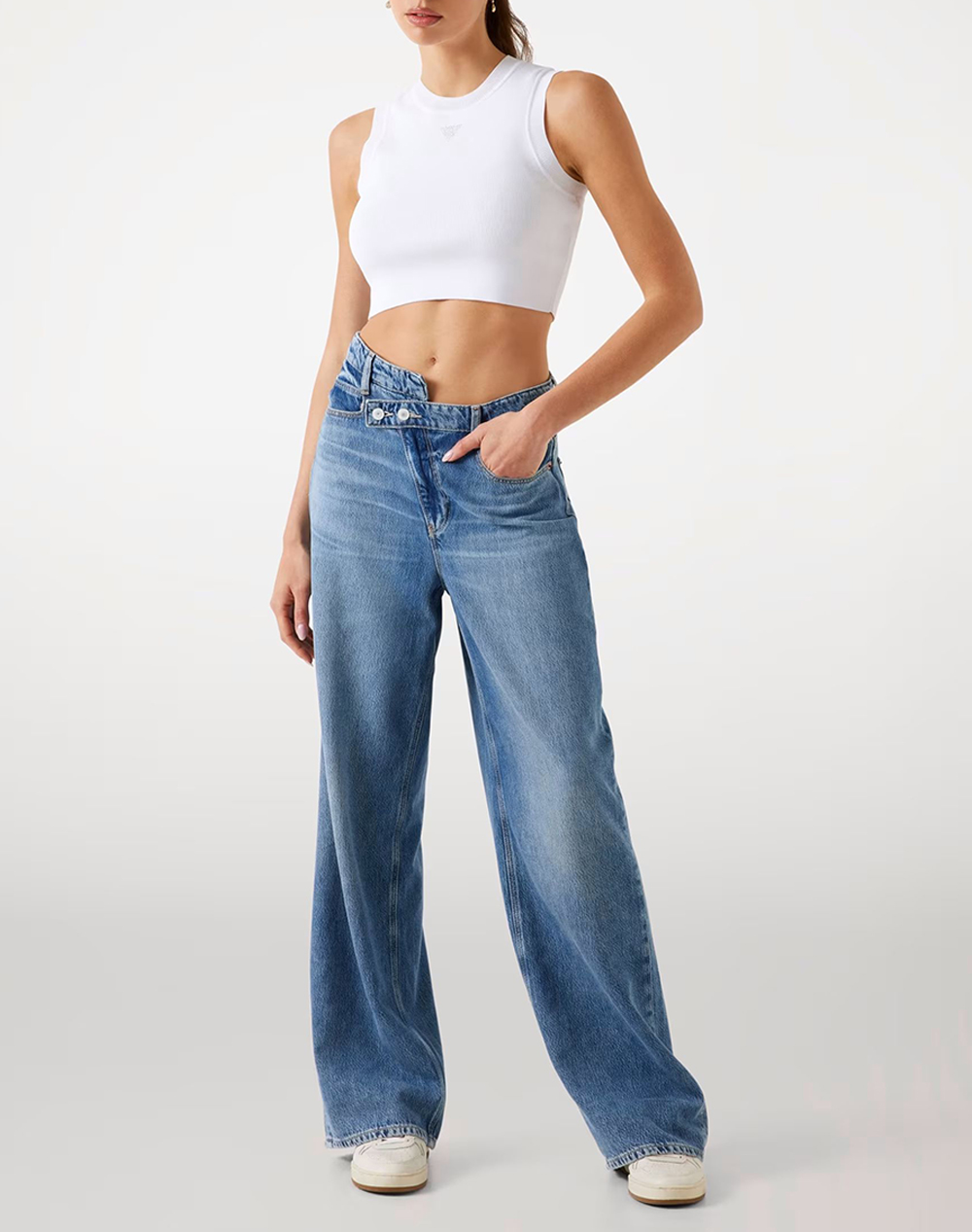 GUESS ALEXIA TANK TOP ДАМСКА БЛУЗА