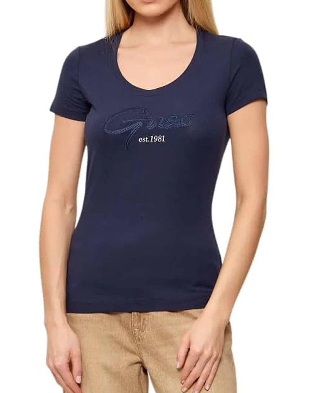 GUESS SS CN GUESS SCRIPT TEE ДАМСКА БЛУЗА