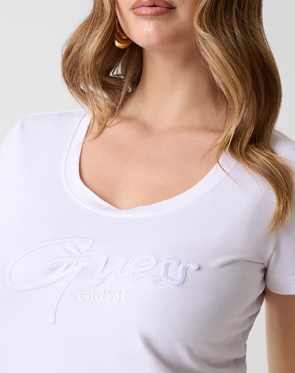 GUESS SS CN GUESS SCRIPT TEE ДАМСКА БЛУЗА