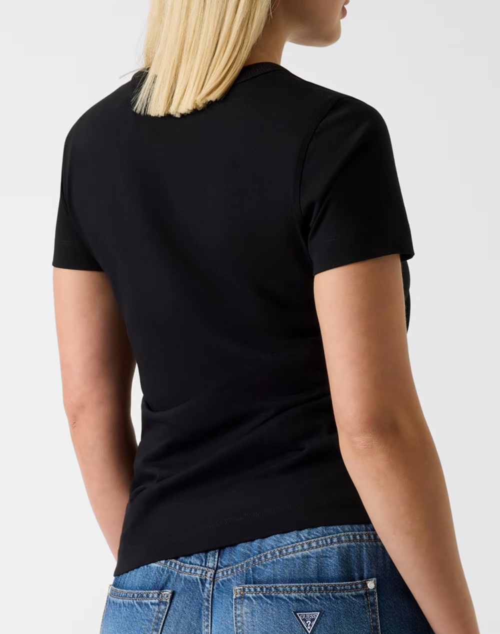 GUESS SS CN 3D GUESS SCRIPT TEE ДАМСКА БЛУЗА