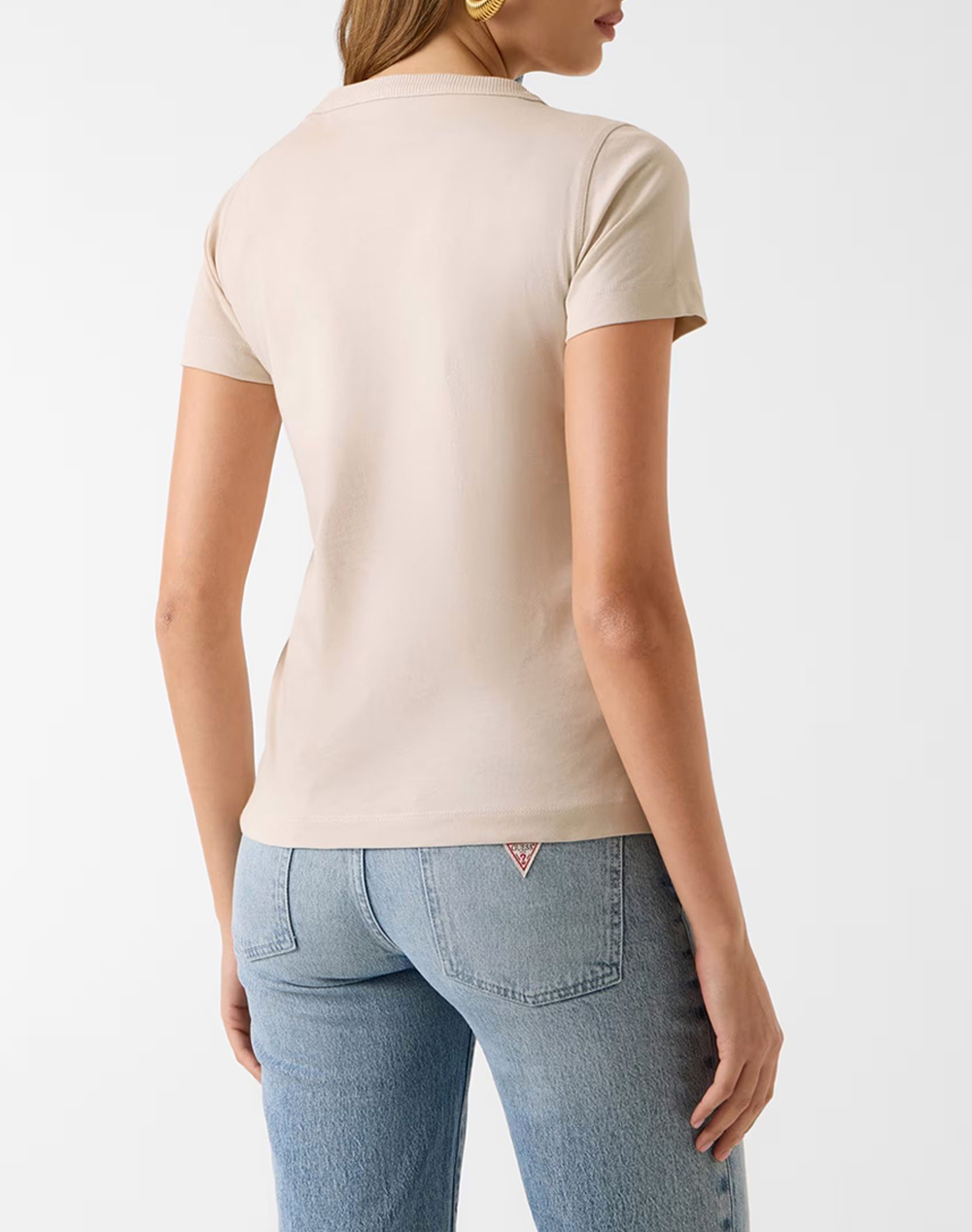 GUESS SS CN 3D GUESS SCRIPT TEE ДАМСКА БЛУЗА