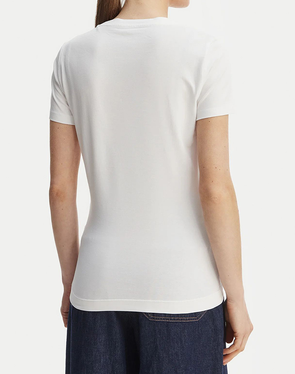 GUESS SS CN FLOWER TRIANGLE TEE ДАМСКА БЛУЗА