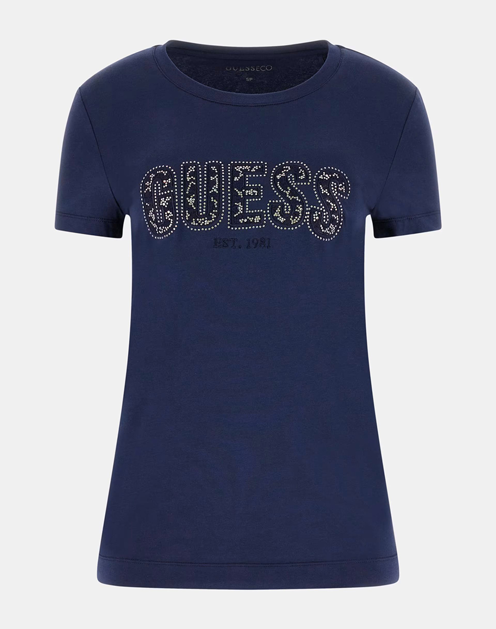 GUESS CN SS LOGO LACE TEE ДАМСКА БЛУЗА