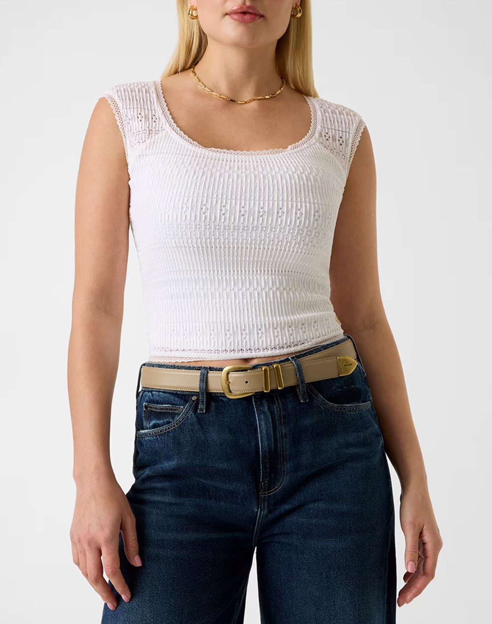 GUESS SS ELISABETTE TOP ДАМСКА БЛУЗА