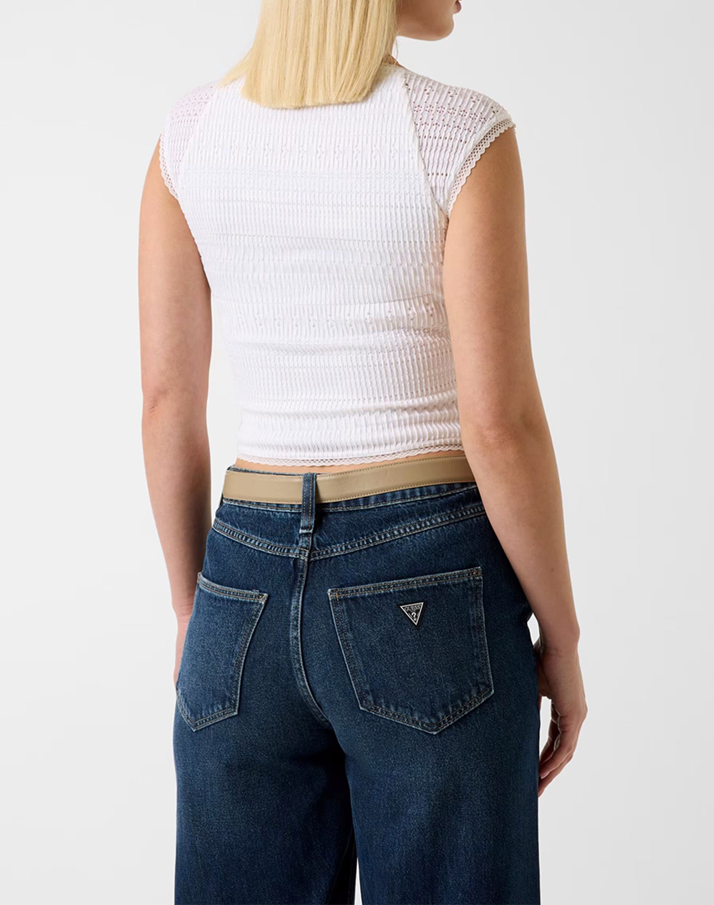 GUESS SS ELISABETTE TOP ДАМСКА БЛУЗА