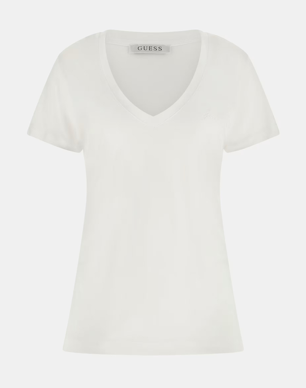 GUESS VN SS LIGHT BASIC TEE KNITTED WOMENS CLOTHING