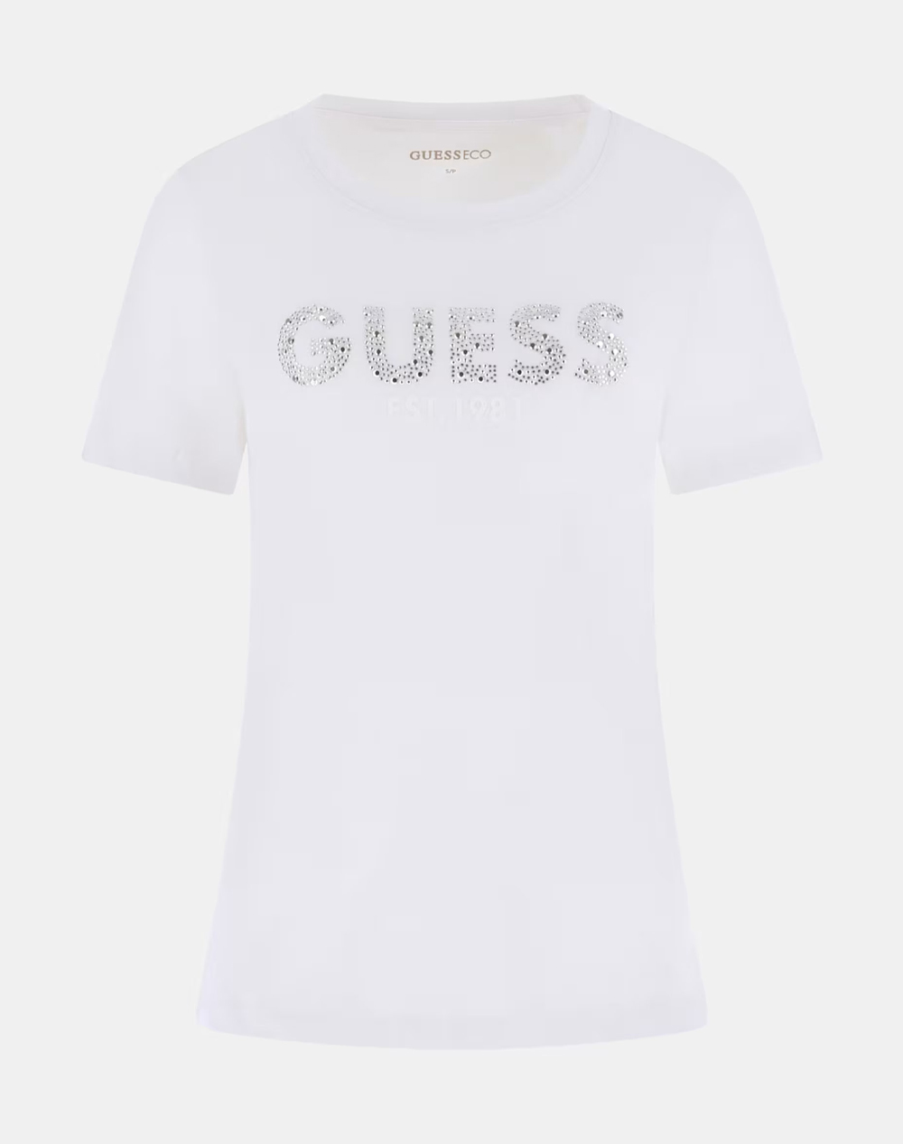 GUESS SS CN GUESS STUDS SCRIPT TEE ДАМСКА БЛУЗА