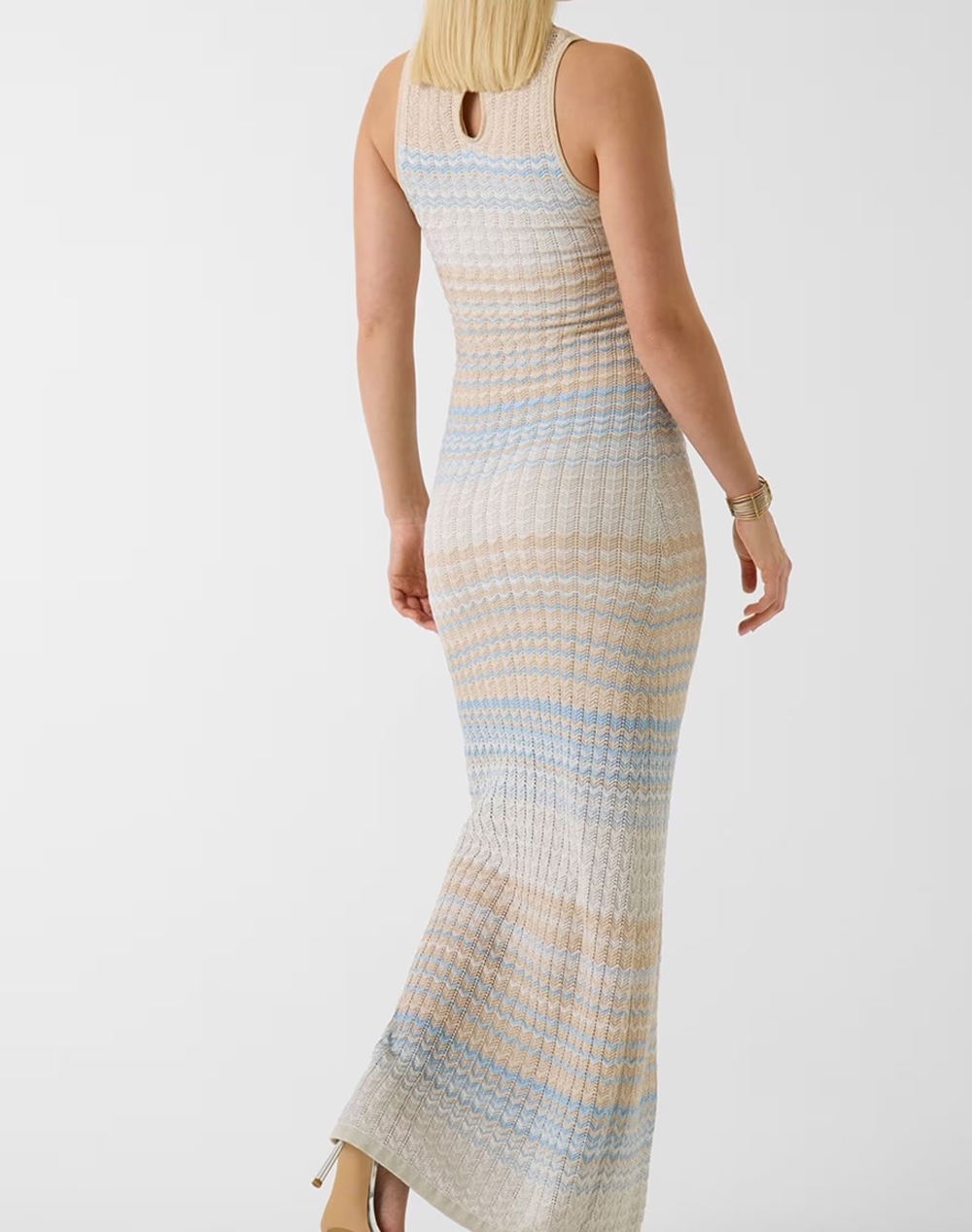 GUESS SL ROSALYN LONG SWTR DRESS ДАМСКА РОКЛЯ