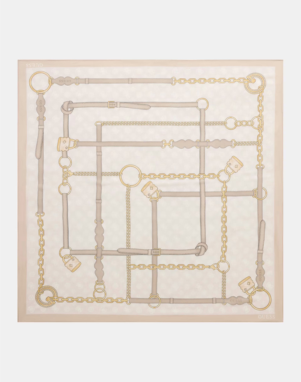 GUESS EMELIE LOGO PTD KEFIAH 120X120 ДАМСКИ АКСЕСОАРИ