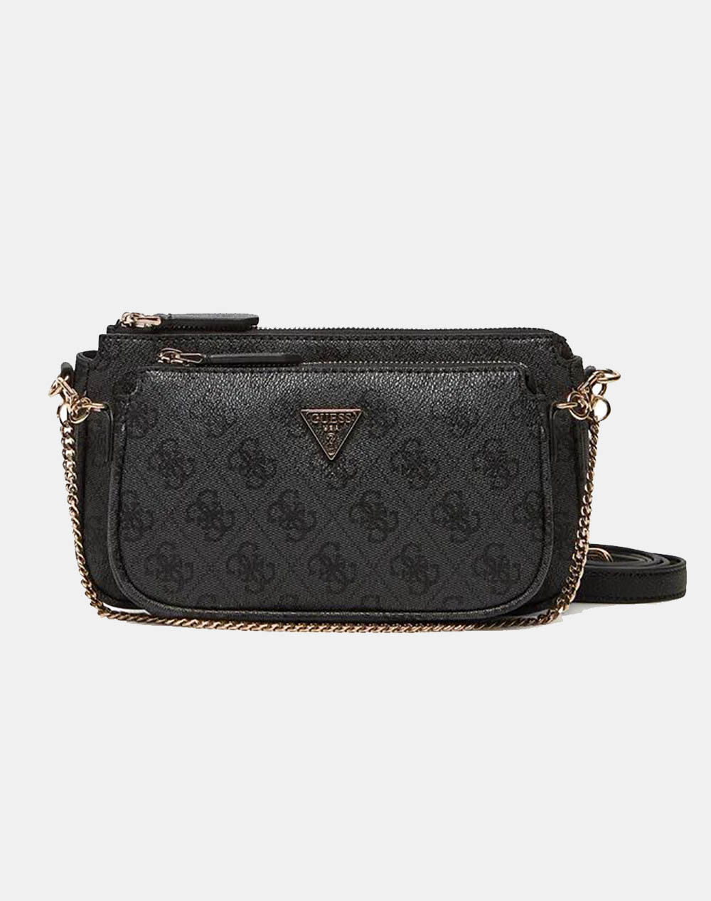 GUESS NOELLE II DBL POUCH CROSSBODY ДАМСКА ЧАНТА