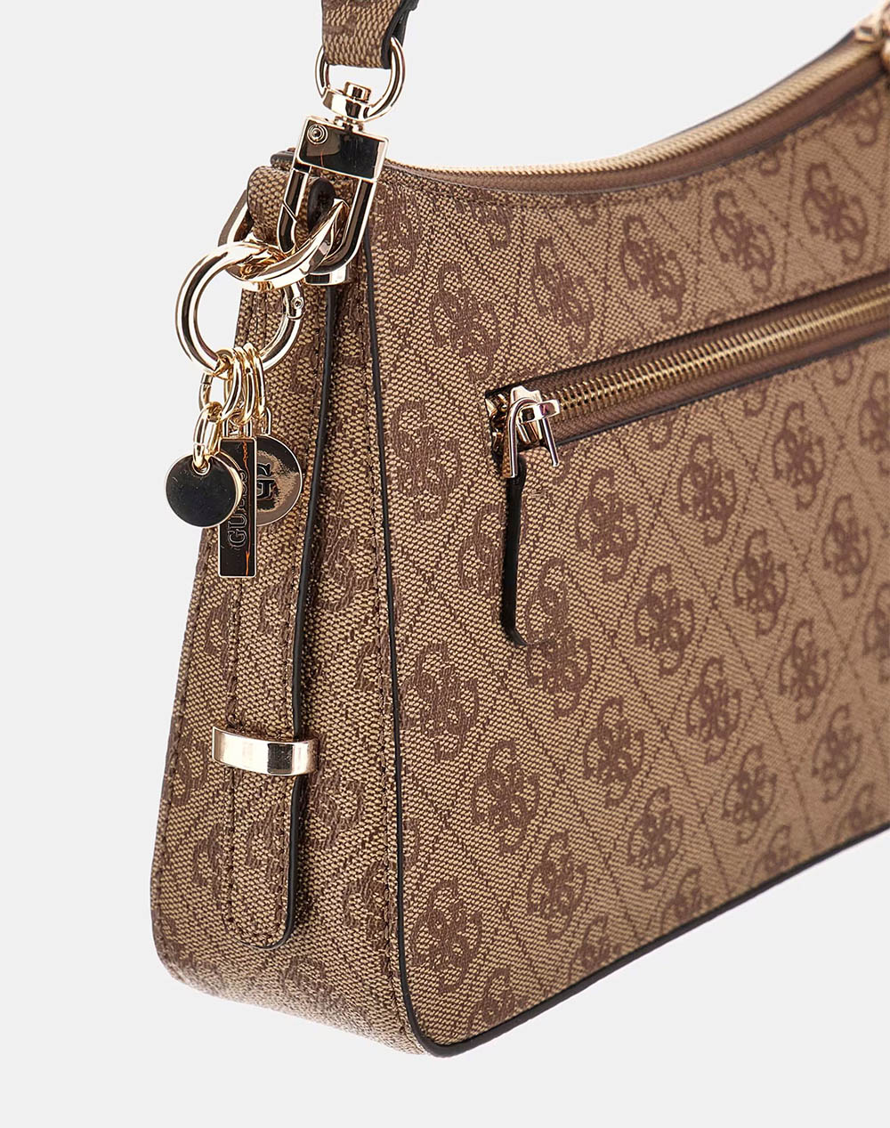 GUESS ECO ERICA TOP ZIP SHOULDER BAG ДАМСКА ЧАНТА