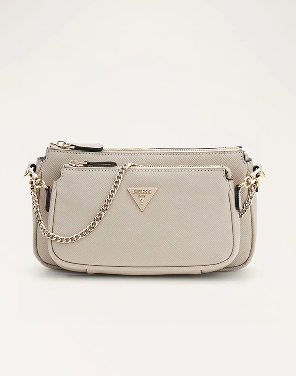 GUESS NOELLE II DBL POUCH CROSSBODY ДАМСКА ЧАНТА