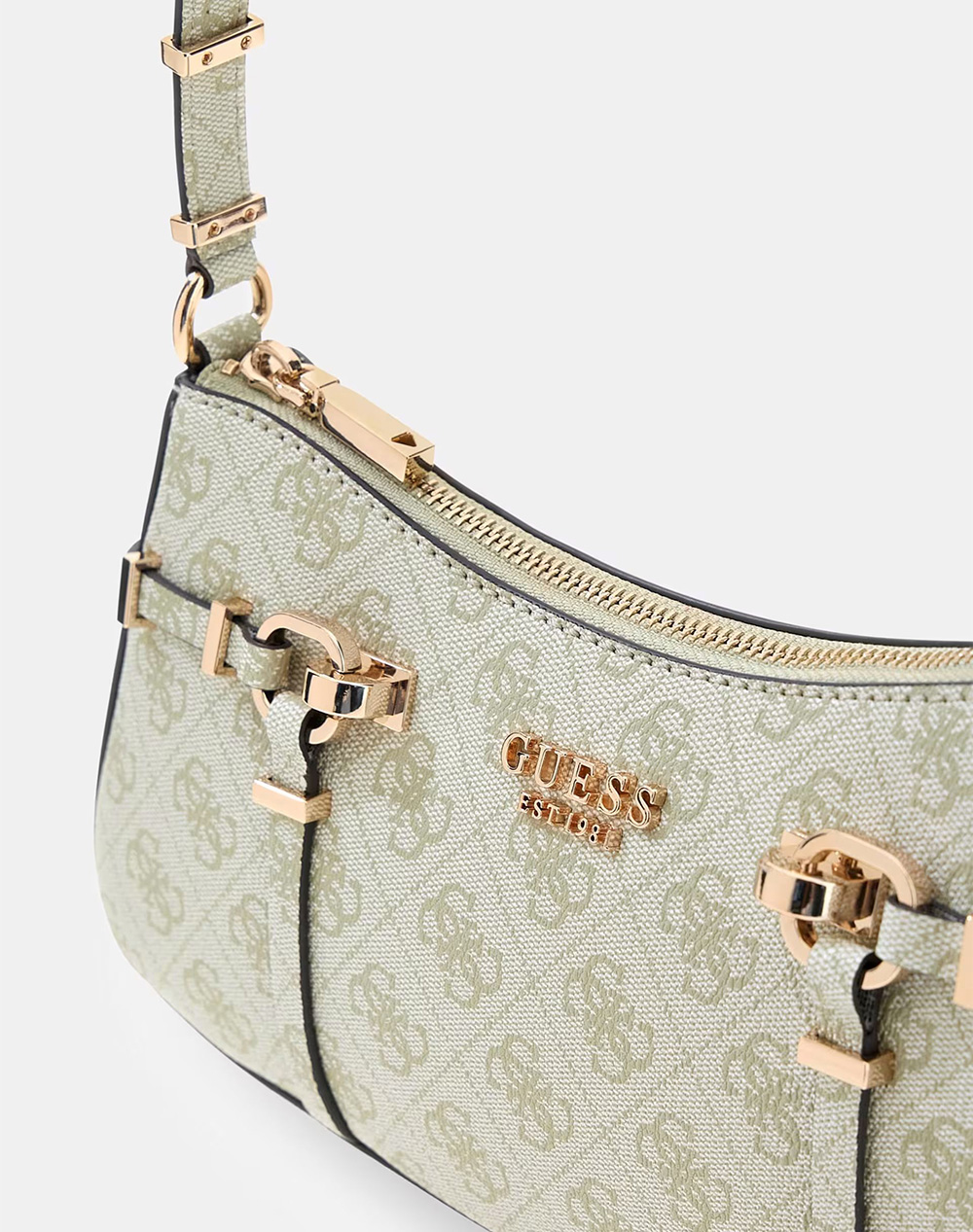 GUESS LEONA LOGO SHOULDER BAG ДАМСКА ЧАНТА