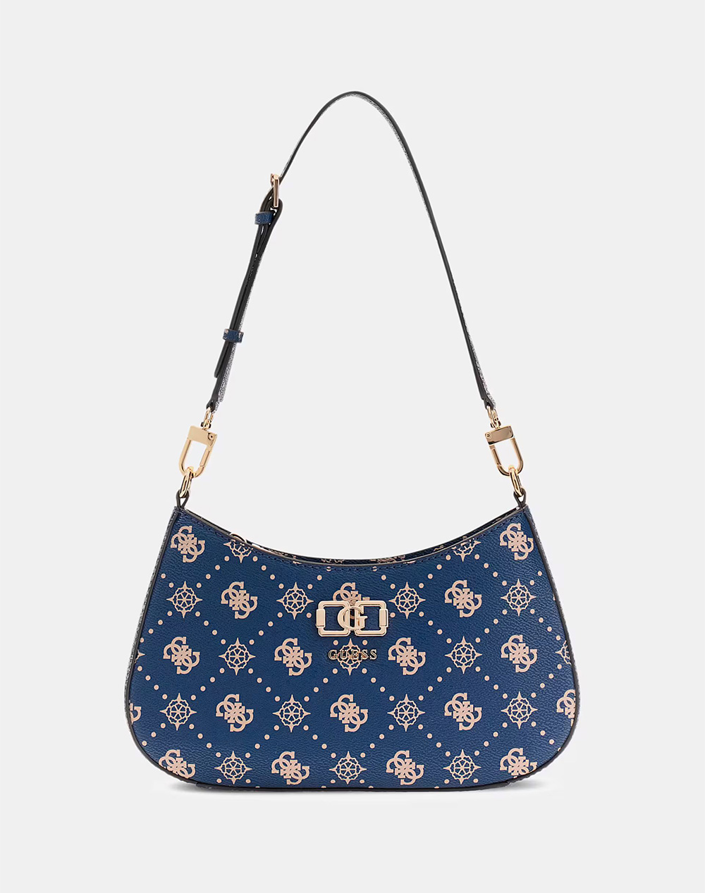 GUESS EMELIE LOGO TOP ZIP SHLDR BAG ДАМСКА ЧАНТА