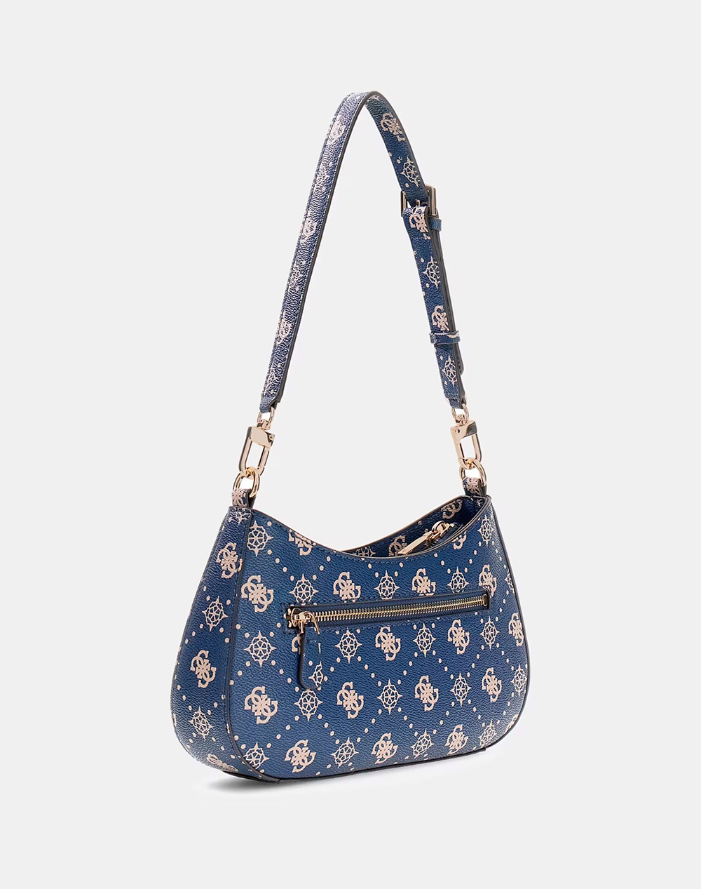 GUESS EMELIE LOGO TOP ZIP SHLDR BAG ДАМСКА ЧАНТА