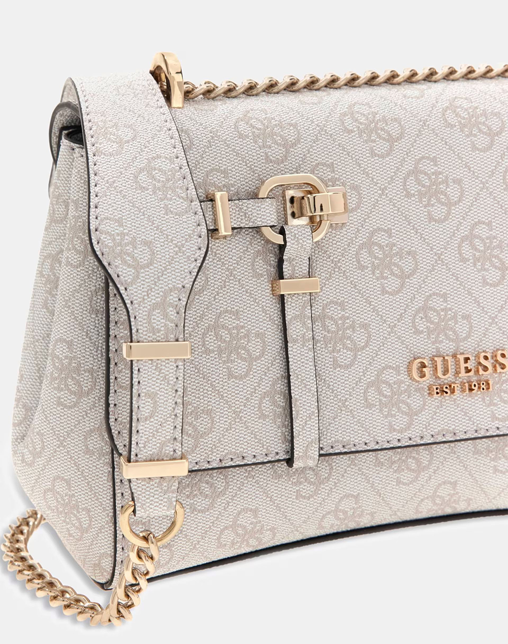 GUESS LEONA LOGO CONVRTBL XBODY FLAP ДАМСКА ЧАНТА