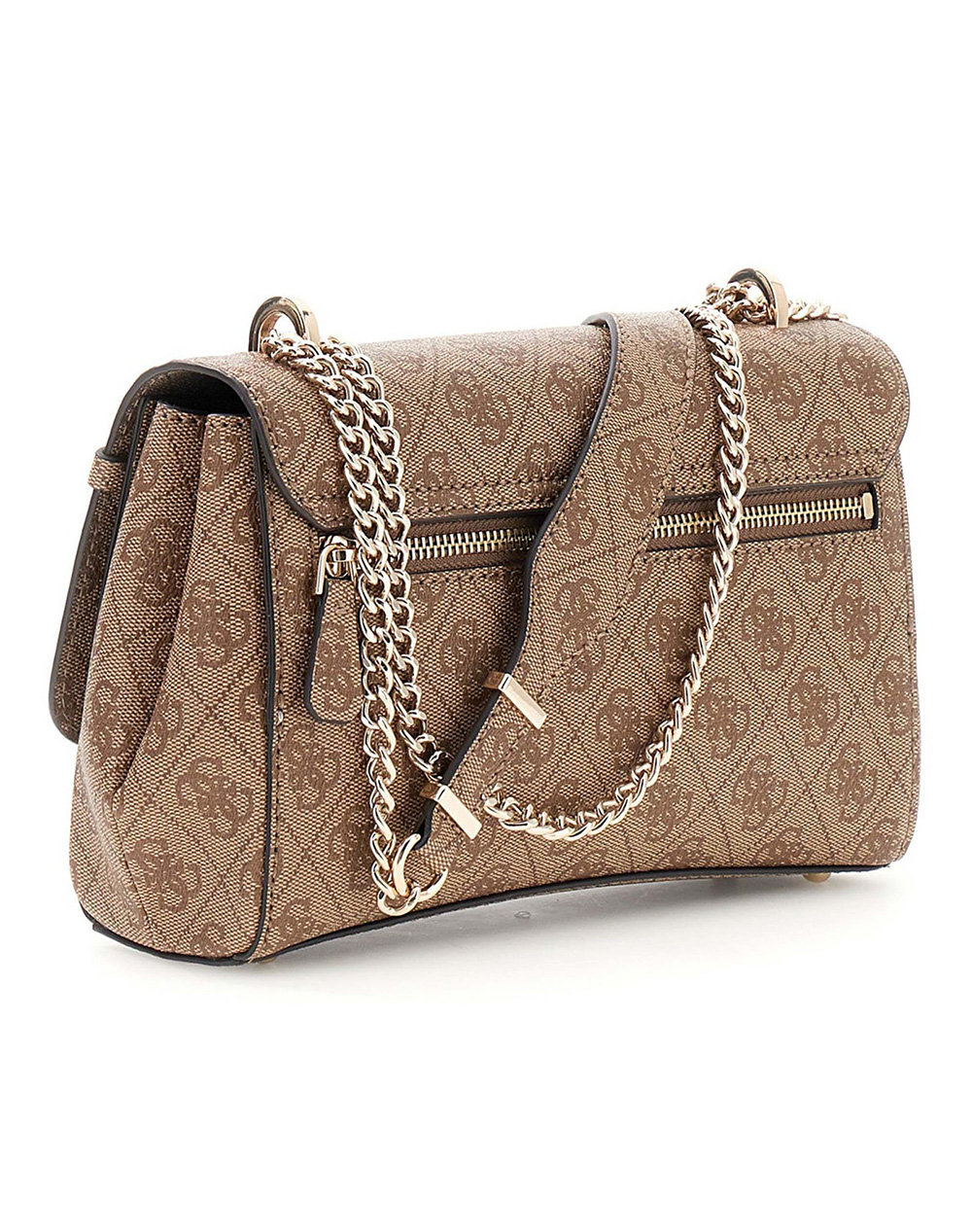 GUESS LEONA LOGO CONVRTBL XBODY FLAP ДАМСКА ЧАНТА